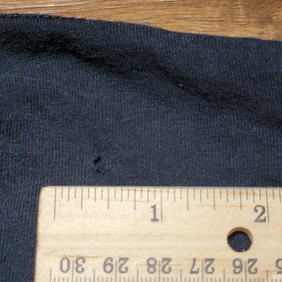 The Notorious BIG SS Black Cut Crop Tee "World Tour '97" - Size XL - Picture 5 of 5